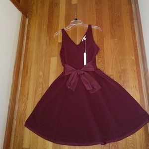 NWT Maroon Dress